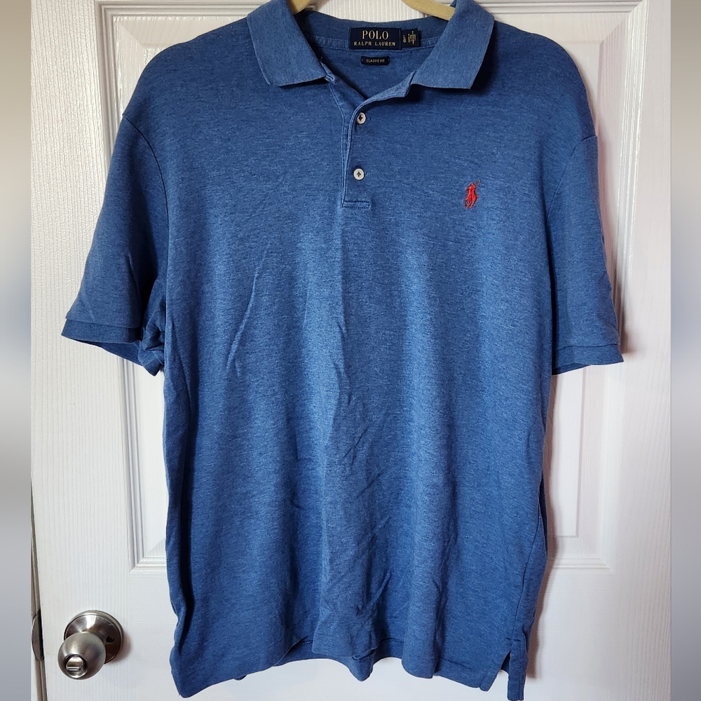 Polo by Ralph Lauren Men's Classic Blue Polo